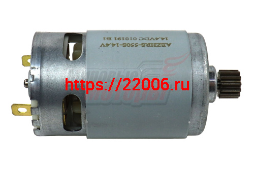 Двигатель (№010191b1) Интерскол на акк.шуруповерт 14v BOSCH с ответной шестернёй Двигатель (№010191b1) Интерскол на акк.шуруповерт 14v BOSCH с ответной шестернёй