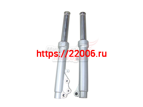 Перо передней вилки Racer Lupus, WM Mantis, YB50QT-9, FT50QT-18 (ПАРА) (длина 425мм, диам. 31мм)