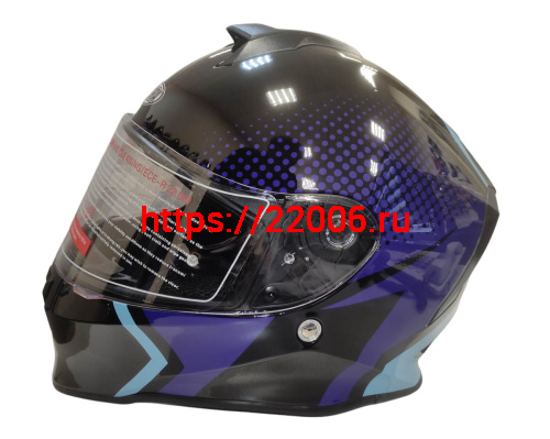 Шлем интеграл COBRA EC H151, цвета в ассортименте (11 разных расцветок), размер L фото 3 Шлем интеграл COBRA EC H151, цвета в ассортименте (11 разных расцветок), размер L фото 3