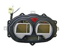 Панель приборов (спидометр) THUNDER, FLASH (цифровой ISO4)