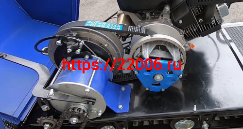 Мотобуксировщик с лыжным модулем 20 л.с., С РЕВЕРСОМ ЛИДЕР-3-3Т-20АП (3 т),  РЫЧАЖНЫЙ  МОДУЛЬ фото 5