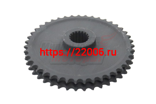 Звезда Буран большая 2х рядная Z43 ведущая (110602054) для цепи старого образца Звезда Буран большая 2х рядная Z43 ведущая (110602054) для цепи старого образца