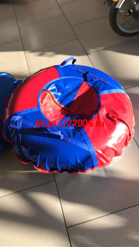 Санки-ватрушки Профи 130 (дно- тент 900гр./м.кв; верх - тент 700гр./м.кв)