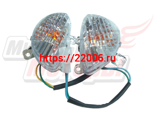 Боковые фонари передние TEMPO (ПАРА)