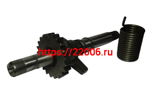 Вал кикстартера в сборе Баджадж Боксер 150 для 5ст.кпп (аналог) фото 2 Вал кикстартера в сборе Баджадж Боксер 150 для 5ст.кпп (аналог) фото 2