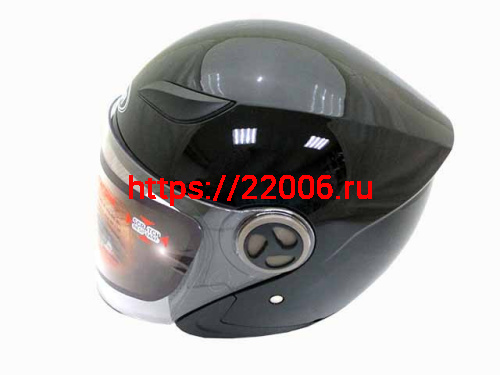 Мотошлем YM-619 черный (XS)