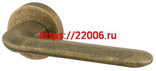 Ручка Armadillo (Армадилло) раздельная R.URB52.EXCALIBUR (EXCALIBUR URB4) OB-13 античная бронза