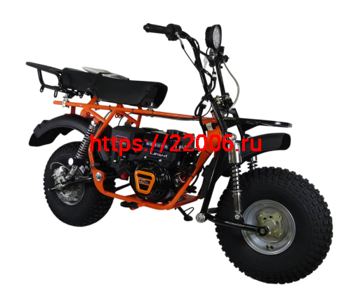 Мотоцикл СКАУТ САФАРИ ПЛЮС 3L-10Е BIGFOOT(ФАРА, ЭЛ.СТ.перед и зад подвес. KP270 10 лс,седло Альфа