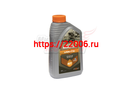 Масло 4T REZOIL Rancher UNILITE (минеральное) API SAE30 SG/CD 0,946.л (мототехника)