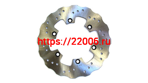 Диск тормозной передний (265x130x4) (отв: 6x75) TTR-250Rb