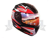 Шлем интеграл "Safelead" HF-160 "Анти Крыло" MATT BLACK CI размер S