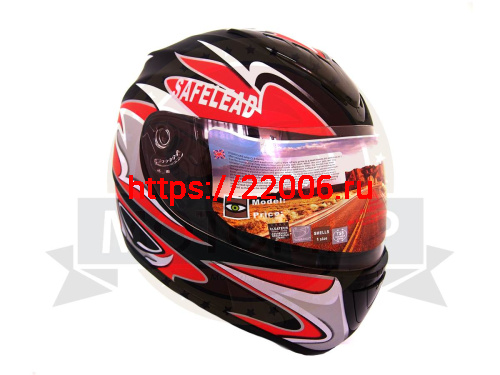 Шлем интеграл "Safelead" HF-160 "Анти Крыло" MATT BLACK CI размер S Шлем интеграл "Safelead" HF-160 "Анти Крыло" MATT BLACK CI размер S