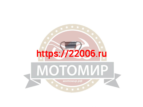 Пружина колодок Альфа, Дельта, Zodiak, Нитро короткая, нов. обр. (L 33мм) Пружина колодок Альфа, Дельта, Zodiak, Нитро короткая, нов. обр. (L 33мм)