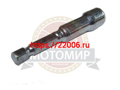 Головка для шуруповерта, для установки шипов (шестигранник, 4мм)