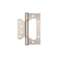 Петля Ajax (Аякс) универсальная без врезки IN4000W SN (100/P-2B 100x2,3) мат.никель