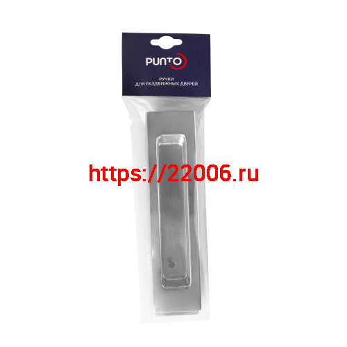 Ручка Punto (Пунто) для раздвижных дверей SH.SLQ152.010 (Soft LINE SLQ-010) CP хром фото 2