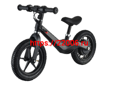 Электробеговел AP-ES023 120W 24V2.6Ah Lion диам. колеса 12" (черный)