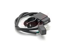 Разъём USB для мотоцикла, скутера, мопеда с креплением на руль