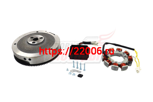 Комплект электрооб. 192F-2TD (KP460) 11A 132Вт (для ЭЛЕКТРО стартера, с венцом),(ОРИГИНАЛ, "LIFAN")