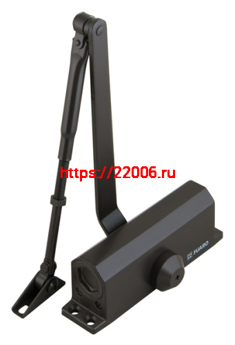 Доводчик Fuaro (Фуаро) дверной DC20-5 (DC-205) BR до 120 кг (коричневый)