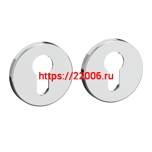 Накладка Punto (Пунто) под цилиндр ET.R.EST.R52 CP-8 хром