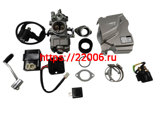 Двигатель 4т. 250 см3 172FMМ-6  ZONGSHEN CB250-R (воздушное охлаждение) 5МКПП, кик+эл.старт фото 7