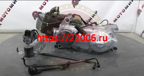 Двигатель снегоход Капитан150 4х т. 150 см3 157QMJ (GY6-150) моноблок с редуктором, масл.охл.(НЕ ДИН фото 3 Двигатель снегоход Капитан150 4х т. 150 см3 157QMJ (GY6-150) моноблок с редуктором, масл.охл.(НЕ ДИН фото 3