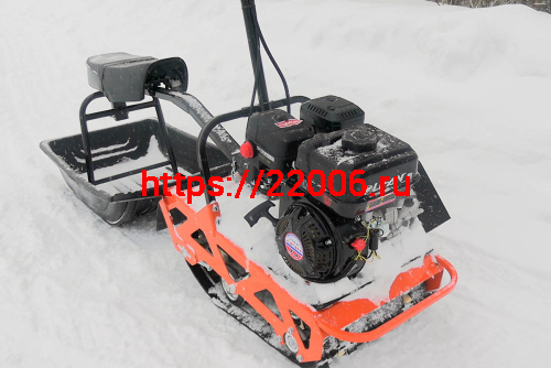 Мотобуксировщик компактный БЕЛКА - 6,5 л.с. (7л.с.) фото 2