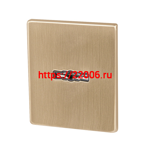 Накладка Armadillo (Армадилло) на сувальдный замок ESC.S-auto.USS/K (PS Protector/USS) FSG флорентийское золото