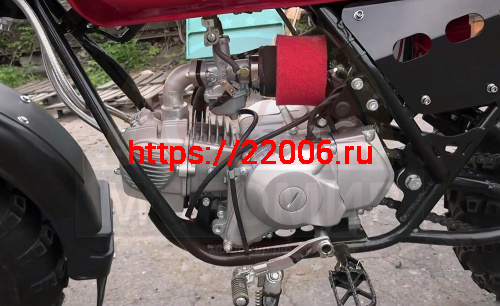 Мотоцикл внедорожный СКАУТ-3-140 PLUS VORTEX (ближний/дальний свет+поворотники) фото 2