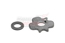 Шайба Муравей фигурная кулисы (с круглой шайбой)