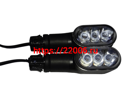 Боковой фонарь электро скутер SUMAI (компл. 4шт) (L7060000469, L7050000409, L7040000673, L703002109) фото 2