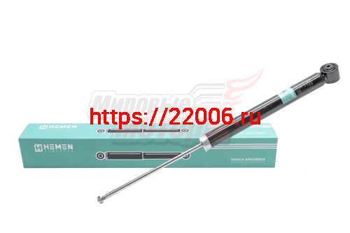 Амортизатор задний лев/прав HEMEN Octavia 96-10, Golf IV 97-06, Polo 09-, Leon 99-, Bora 98- (HSA021)