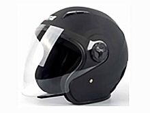 Мотошлем VIRTUE MD-207 открытый черный матовый (XL)