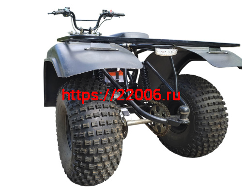 Трицикл ТРИТОН 5 (на базе Скаут-11) резина 22х11-8" фото 6