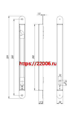 Гибкий Fuaro (Фуаро) кабель-переход 300х25 мм фото 4