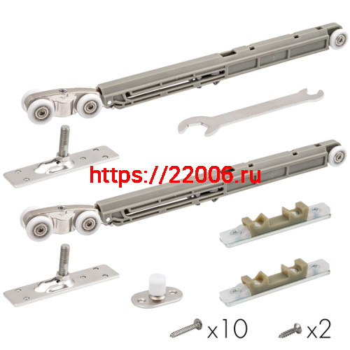 Комплект Armadillo (Армадилло) для раздвижных дверей SLD.Comfort-PRO.SET2.soft close/80