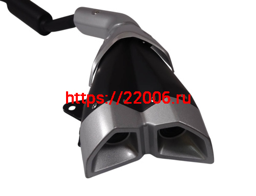 Глушитель COBRA SRM раздвоенный (18012627) фото 2 Глушитель COBRA SRM раздвоенный (18012627) фото 2