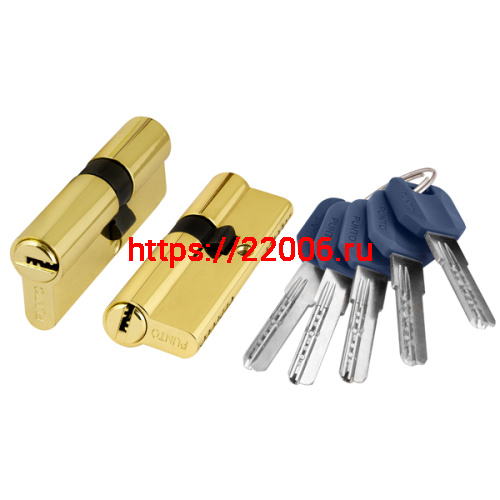 Цилиндровый Punto (Пунто) механизм (Z400/80) Z4000Key80(35+10+35) PB латунь