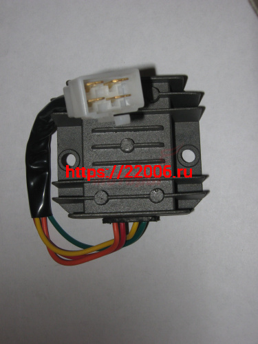 Реле регулятор напряжения (стабилизатор) 4 контакта 150см3, с проводом