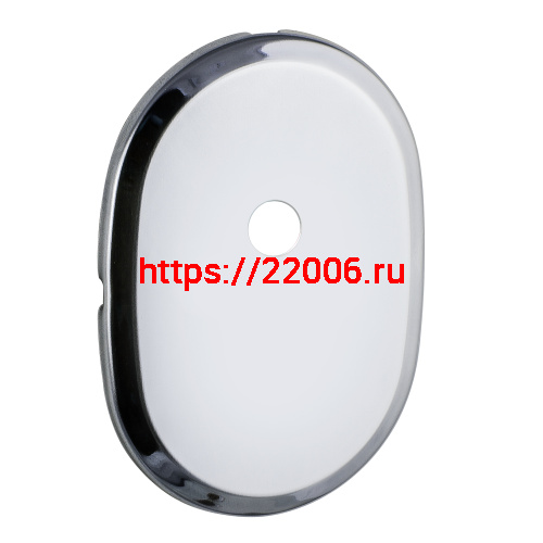 Декоративная накладка Fuaro (Фуаро) под шток ESC 474 (90х65) СP ХРОМ