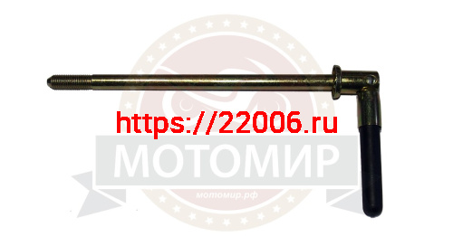 Болт ручной М10*187мм крепления передней подвески снегоход DINGO T125/150 фото 2 Болт ручной М10*187мм крепления передней подвески снегоход DINGO T125/150 фото 2