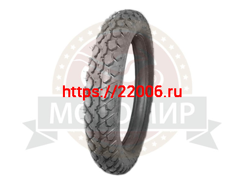 Покрышка 18" 3.75-18 (100/90-18) К-124, с камерой, Иж Ёлочка, ПетроШина (НАБОР) фото 2