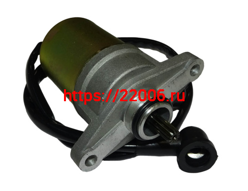 Электростартер GY6- 50/80 139QMB (FT50QT-4A,-10, -18) (d-7мм, 10 шлиц) фото 2 Электростартер GY6- 50/80 139QMB (FT50QT-4A,-10, -18) (d-7мм, 10 шлиц) фото 2