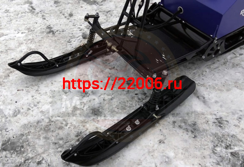 Мотобуксировщик компактный ЛИДЕР-СИГМА-2Е, 8+ л.с, с лыж. модул. с электростартером, TAV2-40 фото 3