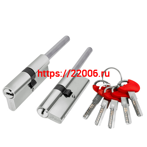 Цилиндровый Fuaro (Фуаро) механизм D-PRO5007 Tang 85 w/k (50+10+25) CP хром 5Key без верт.