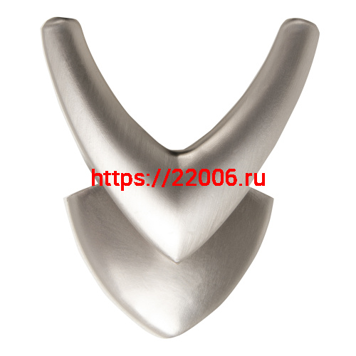 Крючок Ajax (Аякс) настенный MB-LM/K-003 SN матовый никель фото 2