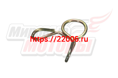 Хомут шланга пружинный, проволочный, одновитковый, диаметр 10 мм Хомут шланга пружинный, проволочный, одновитковый, диаметр 10 мм