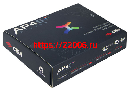 Цилиндровый механизм Cisa (Чиза) под вертушку AP4S 0P3S2-13.66 (70 мм/30+10+30), ЛАТУНЬ фото 2