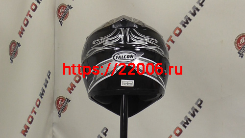 Шлем кроссовый FALCON CR168, размер L (63-64) фото 3